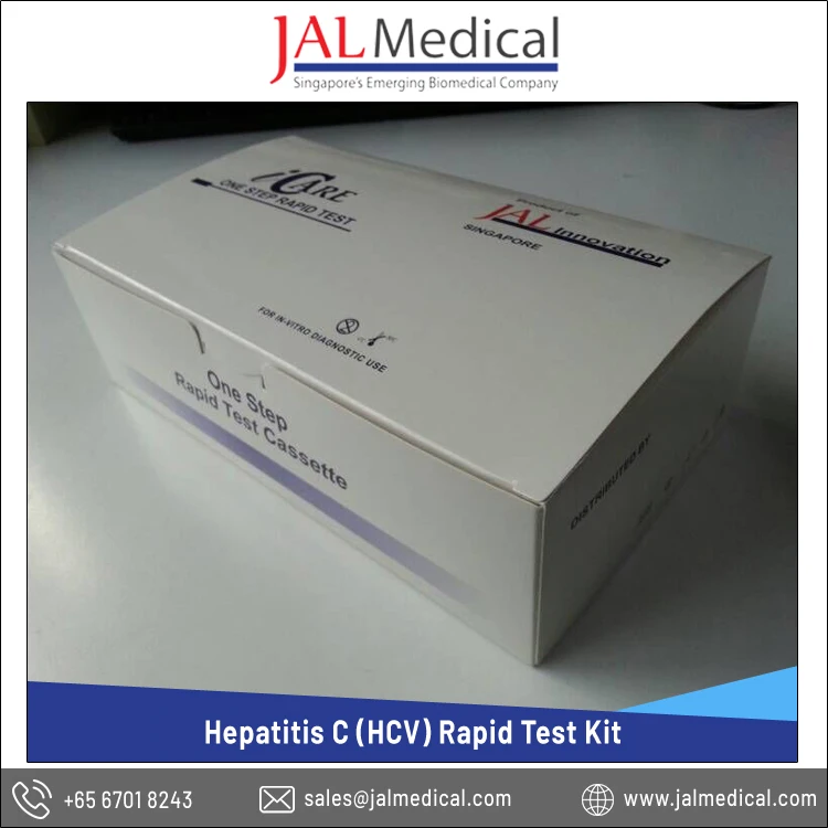 Огромный спрос на лучшее качество одноразового использования iCARE Гепатит C (HCV) Набор для быстрого тестирования с 2 годами срока годности