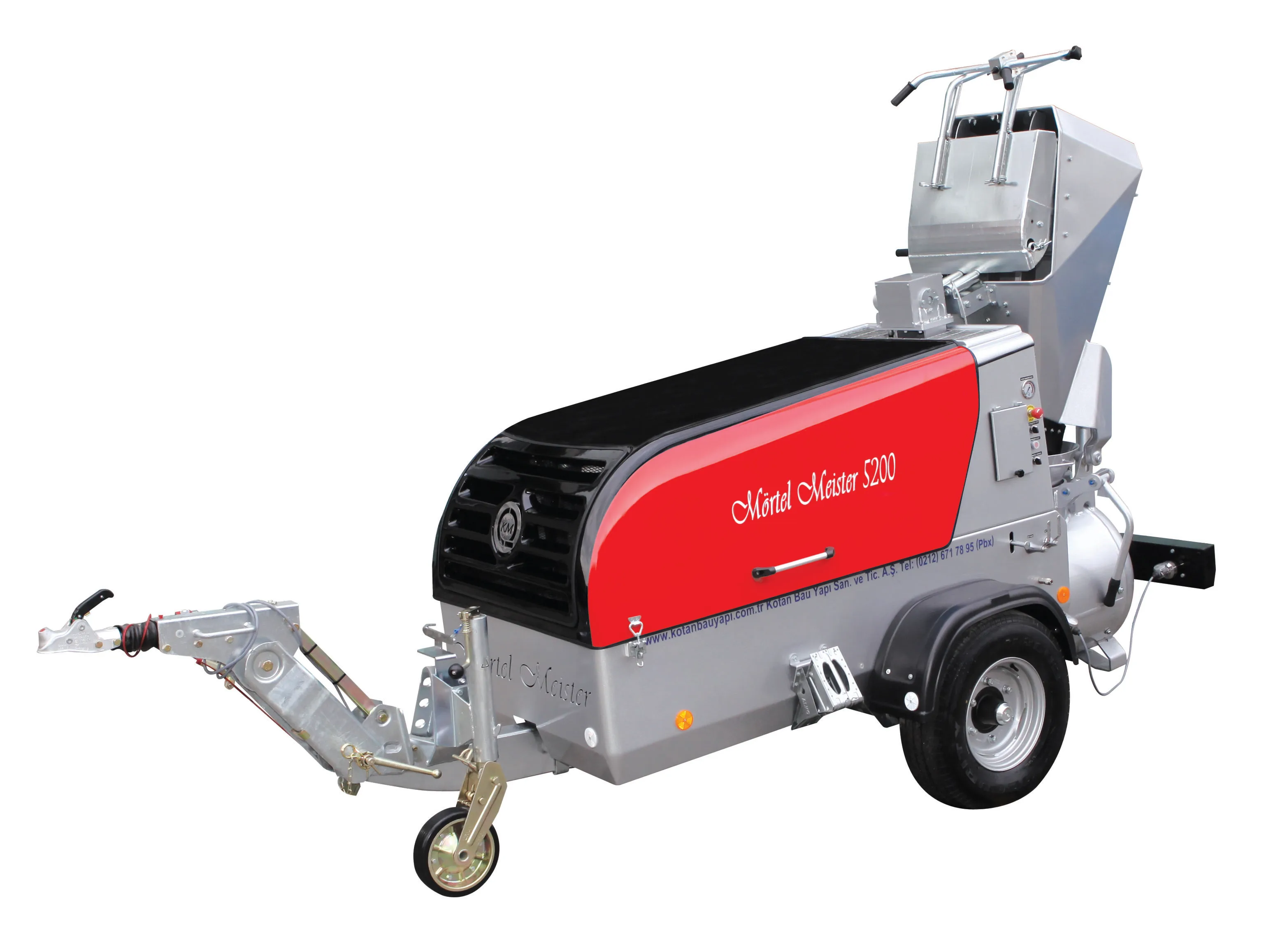 Машина для смешивания и переноса строительного раствора Mortel Meister 5200 BS