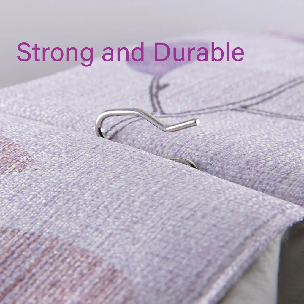 Rustproof Heavy Duty 11/2 inch Pin on hook Drapery hook for Window Curtain Door Curtain Shower Curatin