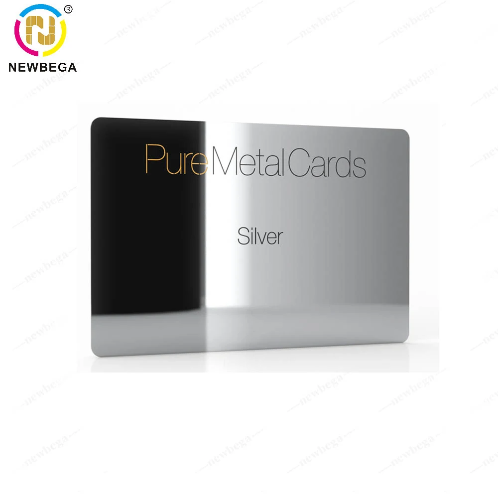  Металлические визитные карточки NFC