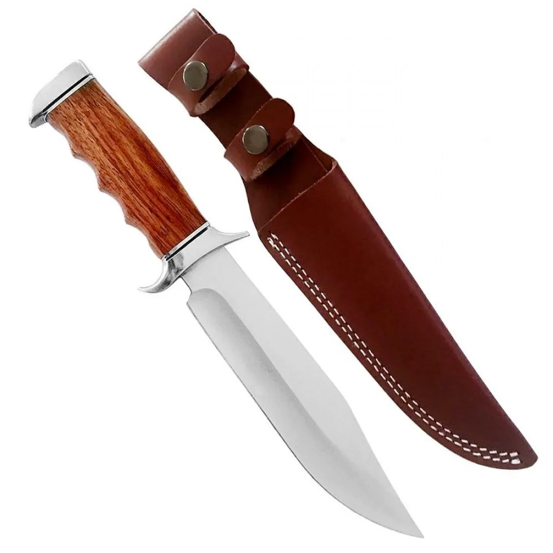 
Rambo Hunting Knives with Leather Sheath in Stainless and Damascus Steel best for Camping Survival Knife LWS 11721 