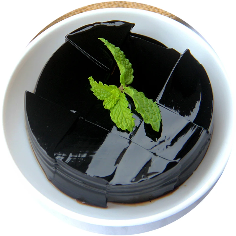 MIKU Herbal Grass Jelly Keto Diet Vegan Halal Sugar Free Jelly Snack Food Dessert Low Calories Gluten Free