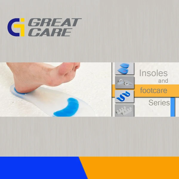 Best Quality For Heel Protect Orthopedic Soft Silicone Heel Pads