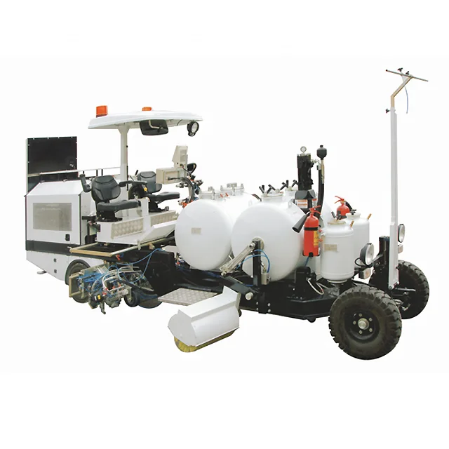 KONTUR Road Marking Machine Glass Beads 700HPK City Parking Highway Self-propelled Paint Cold Plastic 0.3-3mm Airless Applicator