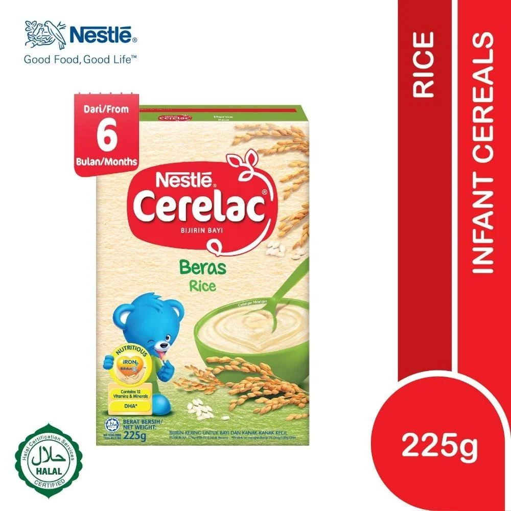 Cerelac Beras Rice 225 Gram Halal