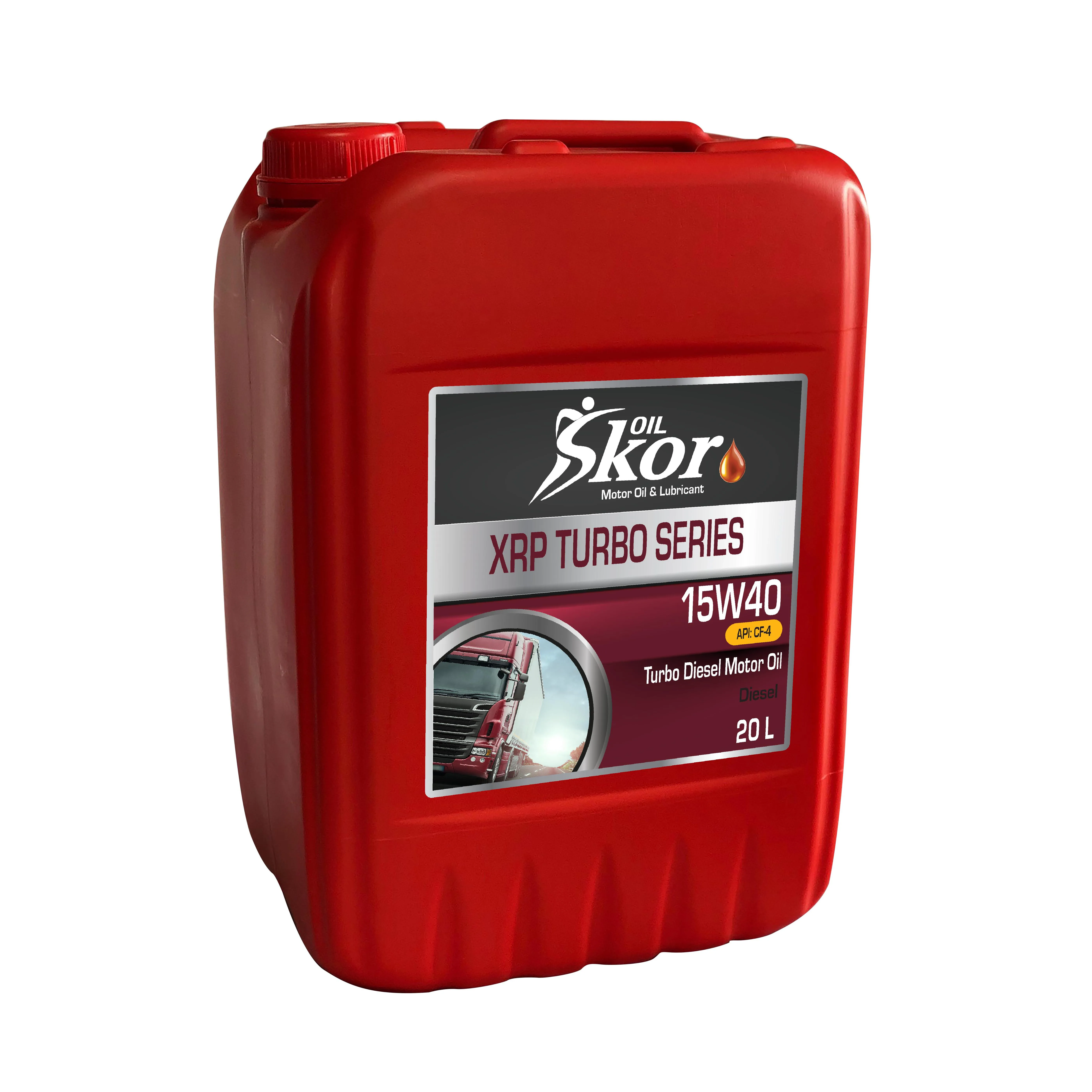 SkorOil PLATINUM DPF 10w40 CI 4 High Performance Full Synthetic Motor Oil Long Way All Diesel Engines 205 Liter