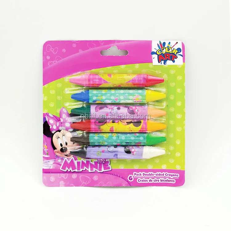 New Design Unique Non Toxic Crayon NINGBO OEM 48 Bags Per Box;288 Bags Per Carton Crayons Set Box for Kids Washable Art Set 100
