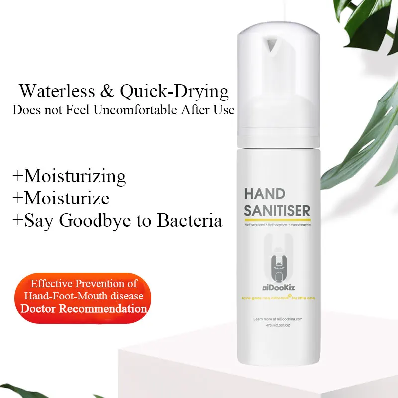 Baby and Child Adults Hand Soap Gentle Alcohol-Free Hand Cleaner, 24 Hour Protection 60ml