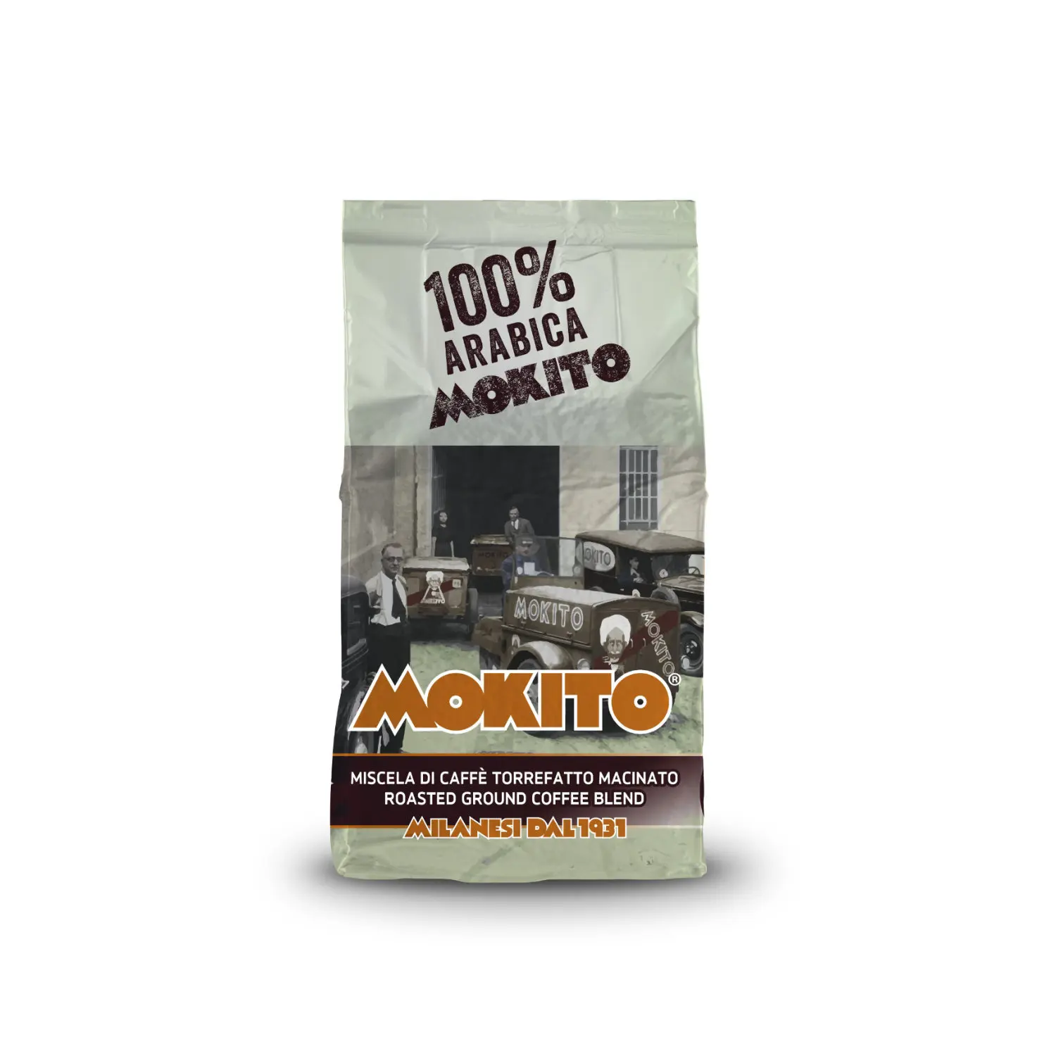 Высококачественный Итальянский Эспрессо 100% Арабика зернистый кофе с интенсивным вкусом 64 г