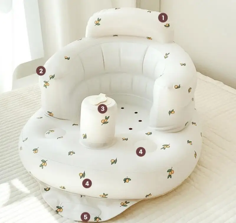 FCCA Multifunctional Living Room Sofa Portable Water Lounge Baby Inflatable Sofa Chair