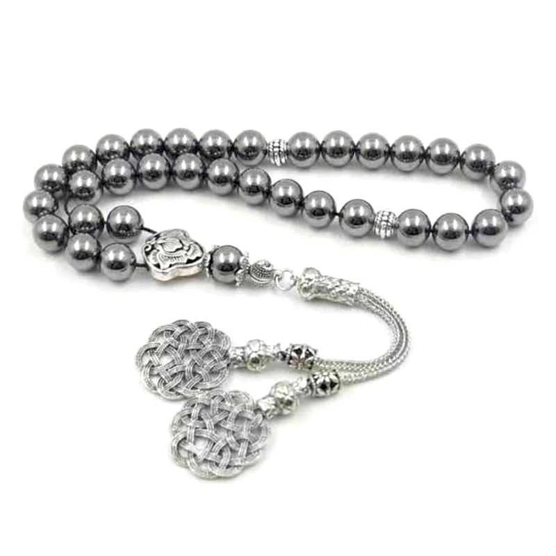 
Натуральный Terahertz камень Tasbih энергетический камень 33Paryer бусины здоровье misbaha подарок мусульманские четки исламские молитвенные бусины ИД подарок 