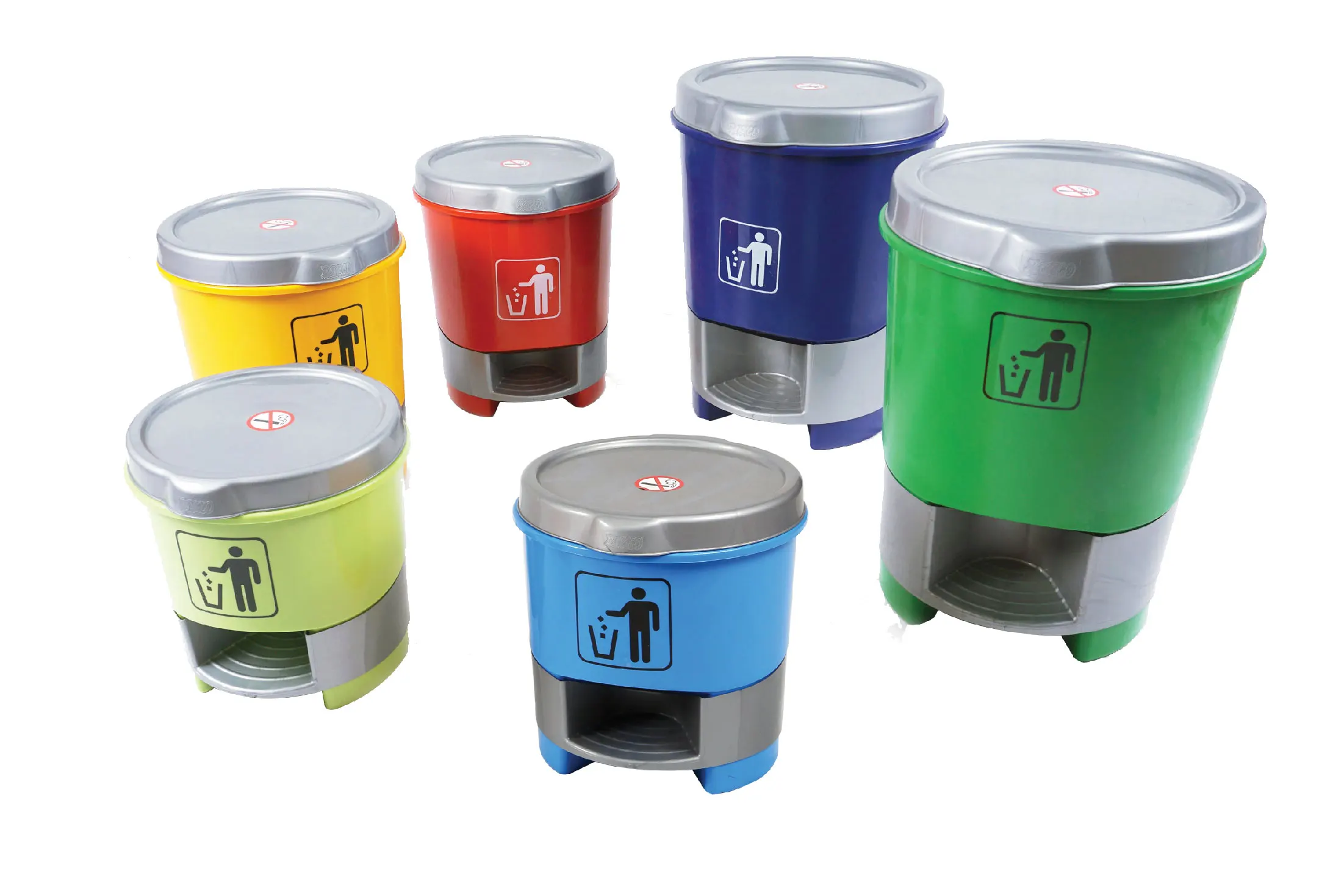 Malaysia Manufacturing Supplier Stylish 4,8,12 Gallon Step Round and Square Step Bin