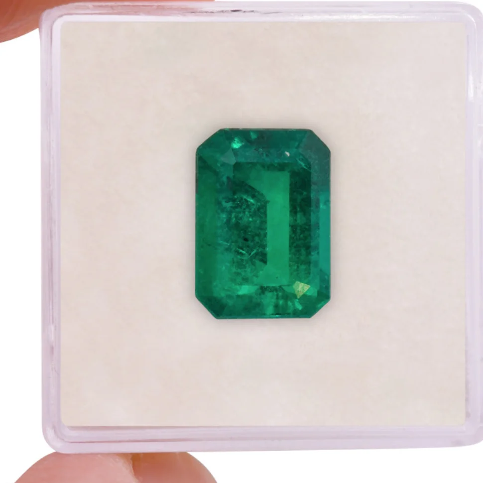 
GRS Lab Certified Emerald For Sale Pure Natural Loose Gemstone Precious Gemstone Emerald Stone Price Real Gems Hot Sale 