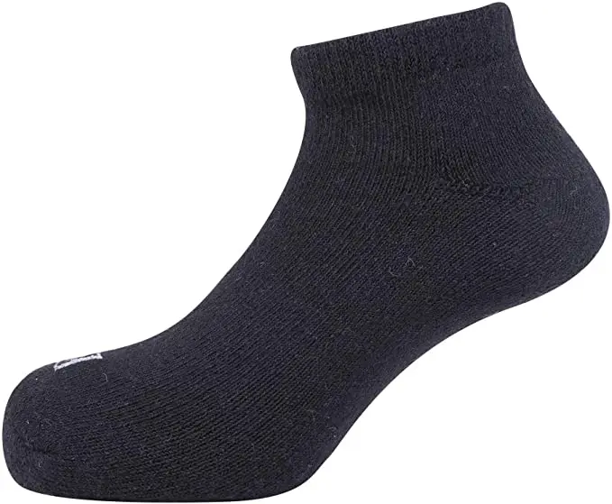 
180tian 10P Pack Unisex Kids Cotton Cushion Crew Low cut and No show Bed Socks Stockings 