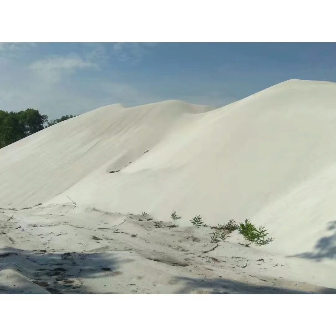 Ultra-fine Natural Sand MANUFACTURING GLASS High Grade Sio2 99.97% Ultra Low FE Silica