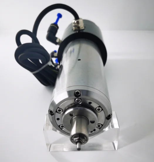 1000HZ Short nose Water cooled 1.5/1.8 KW 60000Rpm ATC spindle motor CNC Router Engraving Machine