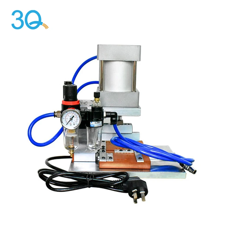 3Q Factory direct semi-automatic pneumatic type terminal crimping machine IDC/IDE flat ribbon wire terminal crimping machine