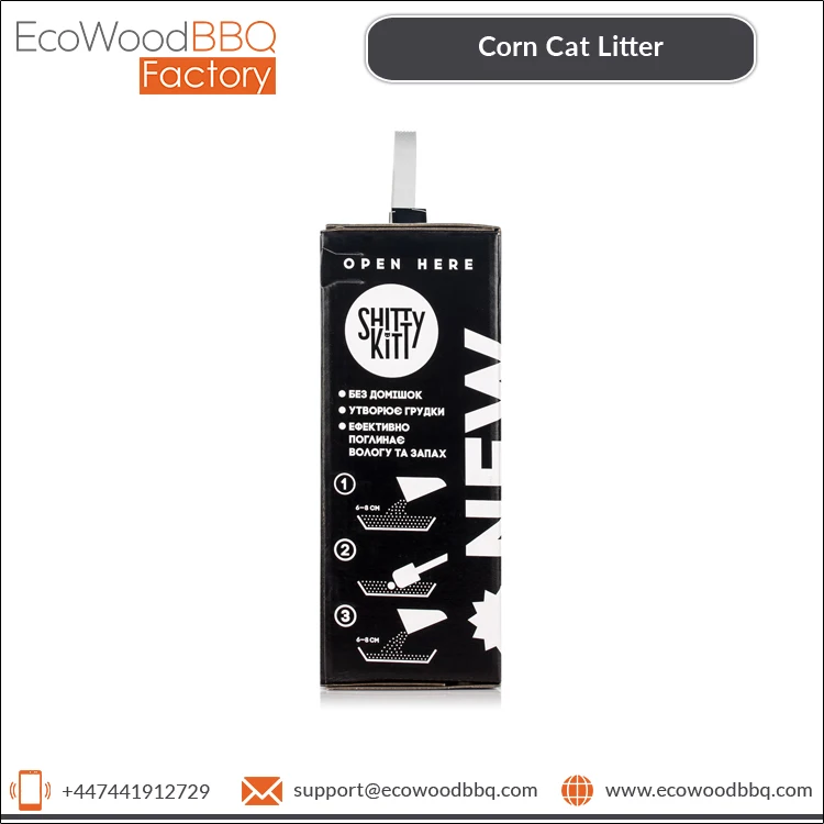 Huge Demand on Highest Quality Best Selling 100% Natural & Eco Friendly Corn Made Cat Litter Box
