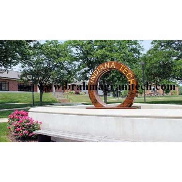 High Quality Indian Granite Stone Ring Fountain