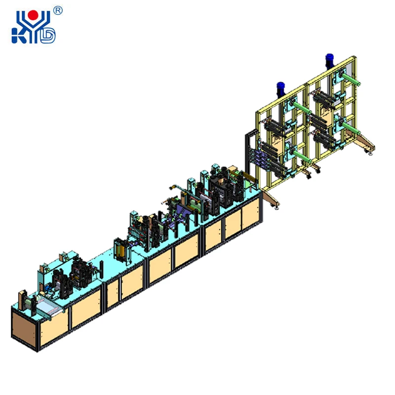 Fourth Pleating fish mask body making machine