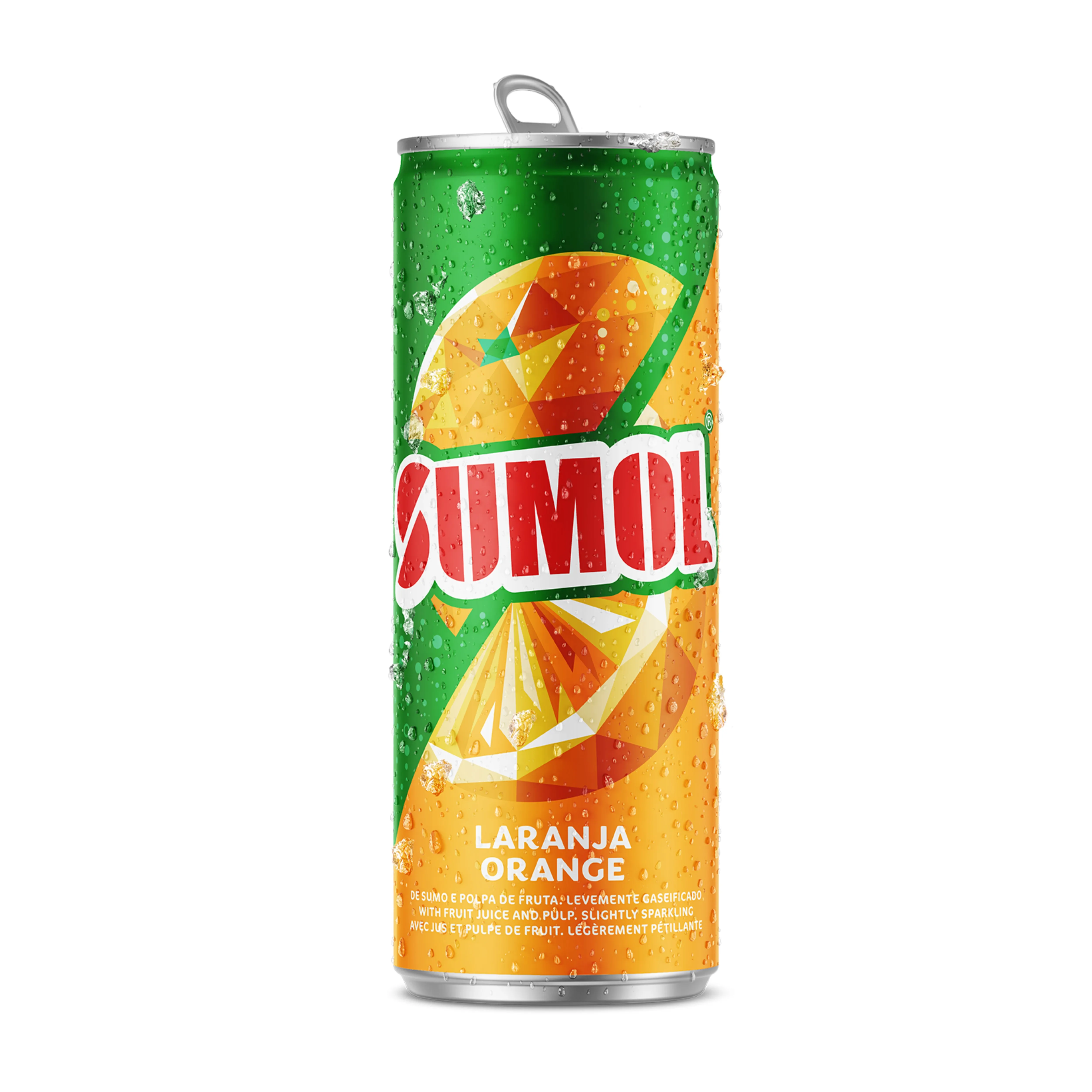 Sumol апельсиновый | Сверкающий сок с настоящей целлюлозой 24x330