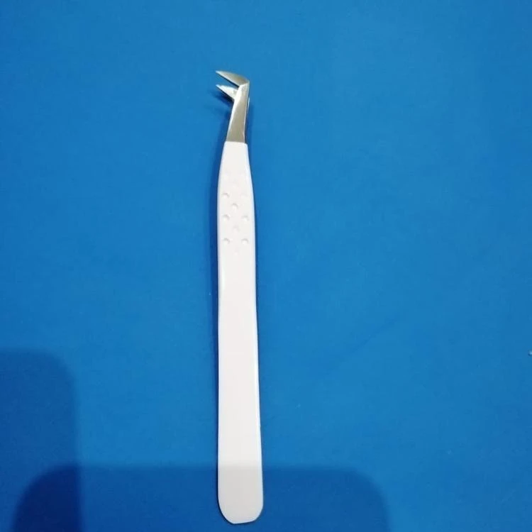 
Plasma White Russian volume lashes tweezers eyelash extension tweezers White Color 