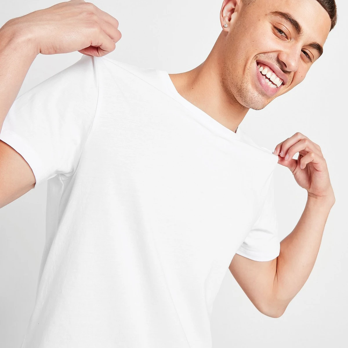 
3 Pack White T-Shirts O-neck stylish wholesale price High quality Cotton jersey tee for sale in bulk price in wholesale 