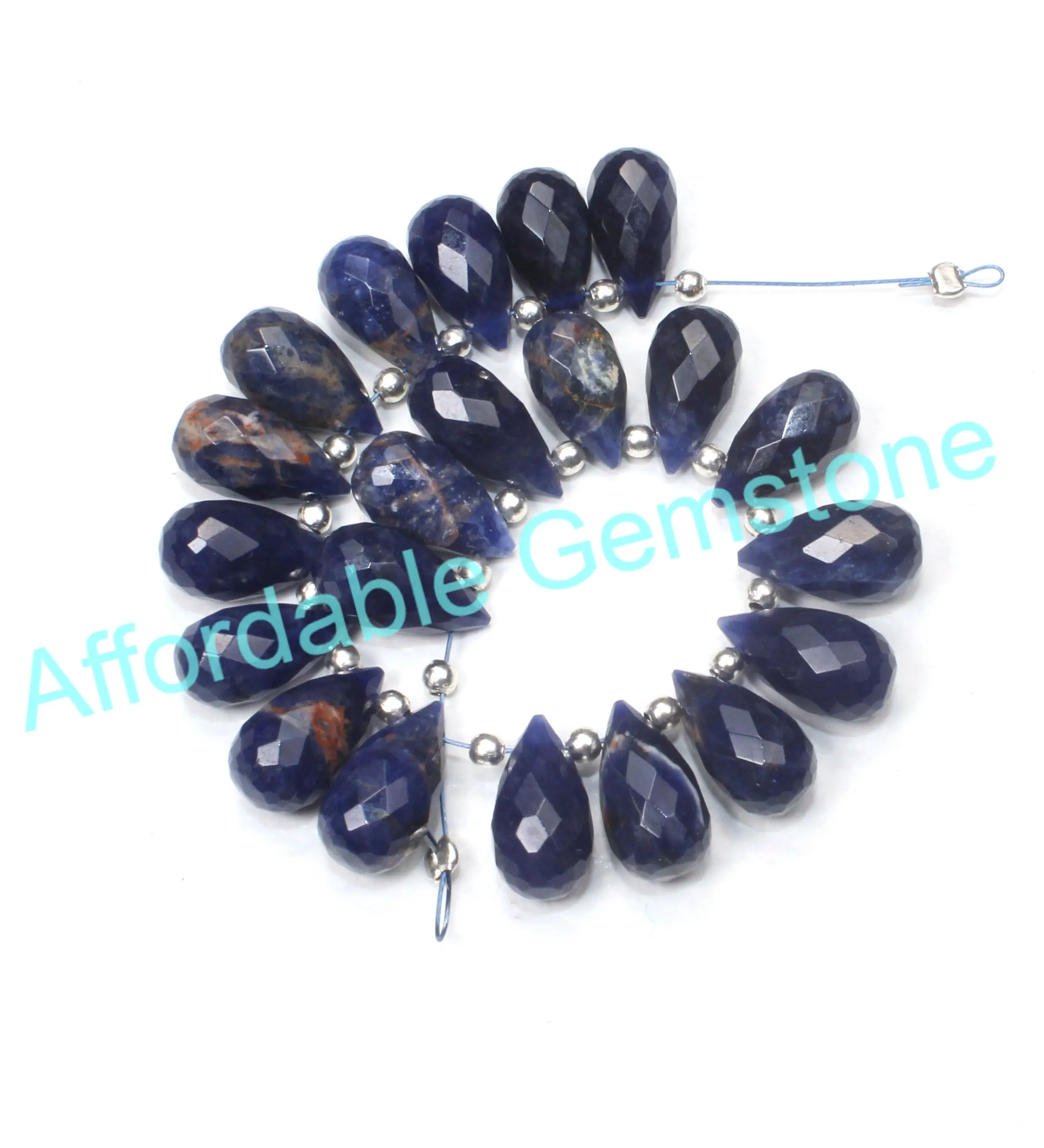 Натуральный кальдалитовый каплеобразный камень граненые драгоценные камни оптовая продажа изготовление драгоценных камней драгоценный кальдалитовые бусины сырье