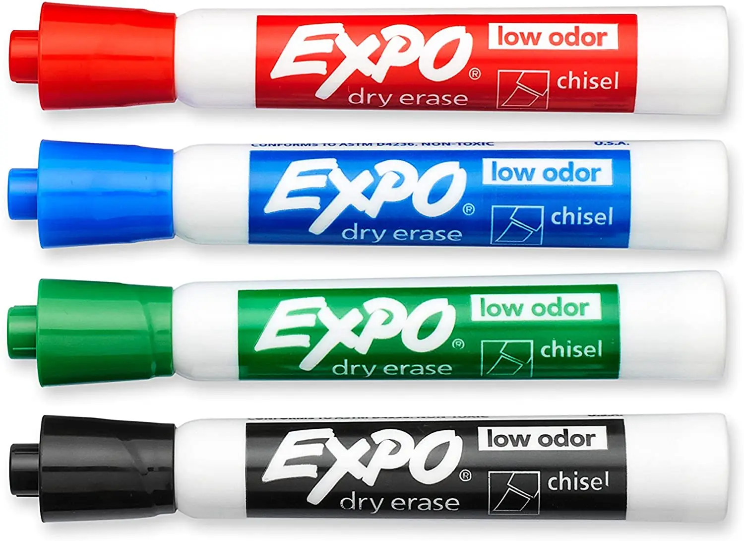 Low Odor Ink Intense Colors Dry Eraser Marker Visible From A Distance Ideal For Classrooms Offices and Home