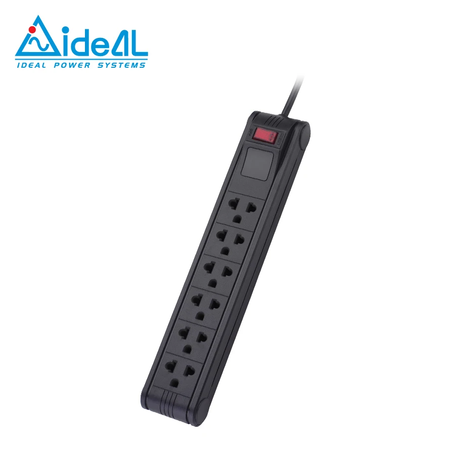 Power strip with surge protector 6 NEMA USA socket