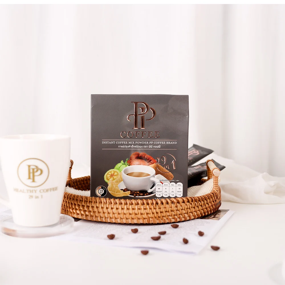  Горячая Распродажа полипропиленовый Кофе 29 в 1 здоровый мгновенный кофе ежедневное питье с низким содержанием калорий Премиум качество из Таиланда