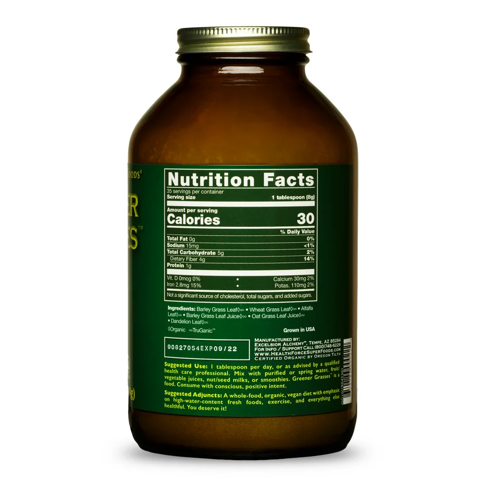 
Greener Grasses 10 ounces Powder Health Supplement 