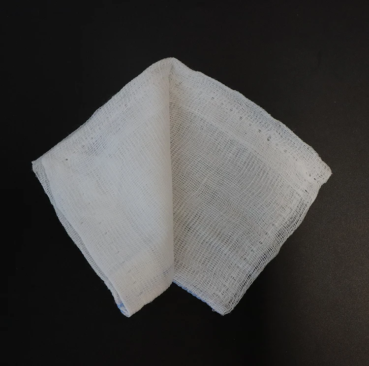 Высококачественные медицинские стерильные марлевые тампоны BLUENJOY 100% хлопка с рентгеновским датчиком для хирургической марлевой тампоны стерильные