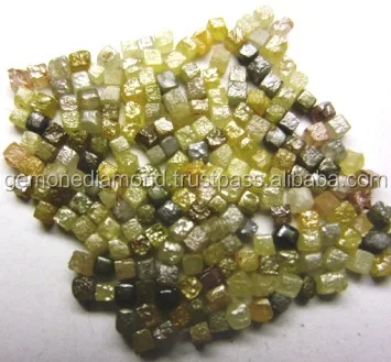 Square Shape Cube Uncut Rough Diamonds From India,Congo Cube Rough Diamonds By Gemone Diamond