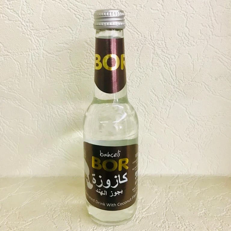 
Glass Botteld Coconut Flavored Carbonated Drink 