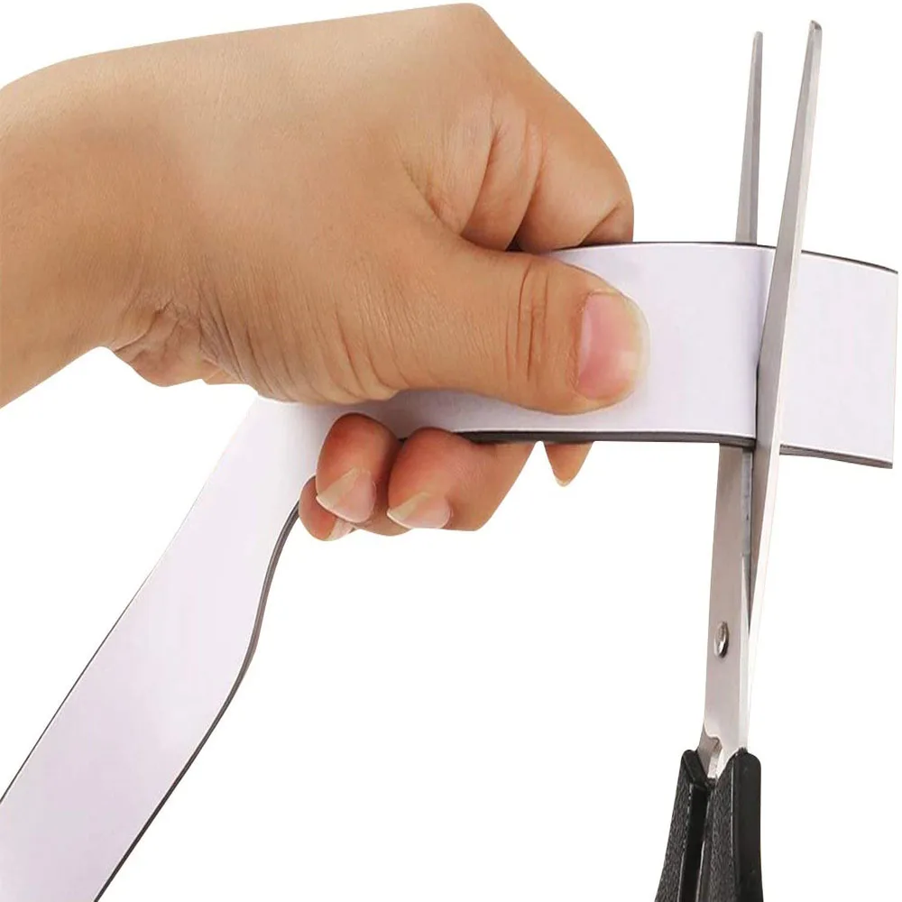 Рулон магнитной ленты с клейкой основой сверхпрочная и Липкая лента помощью гибких магнитов 30 мил 5 дюймов 25 футов