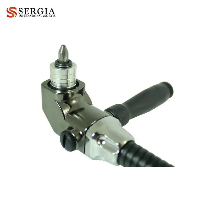Taiwan Quick Release Type Angle Driver with Flex. Flexible Shaft Bit Holder for Power Tool