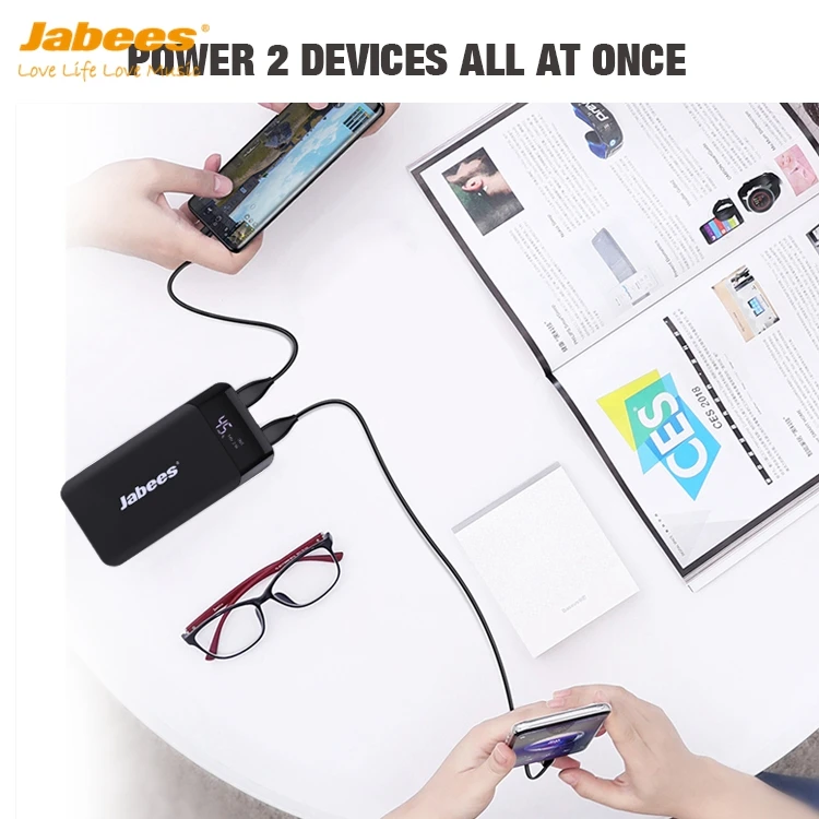 2020 Best Corporate Gift 10000mAh Battery Backup Power Bank with LED Laser Engraved Logo Lights Up to Highlight Your Brand