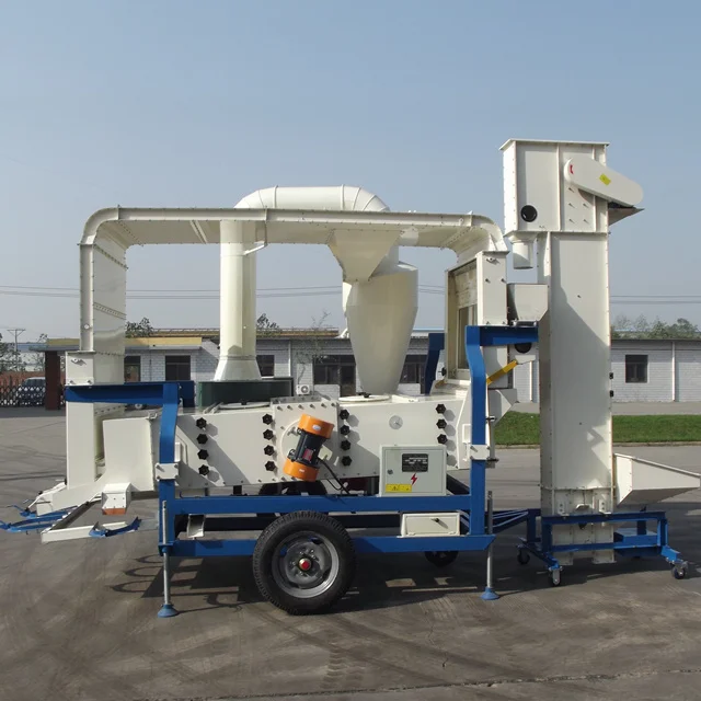 Sesame Seed Cleaning Machine For Beans Maize Paddy Soybean Peanut Sorghum Cleaner