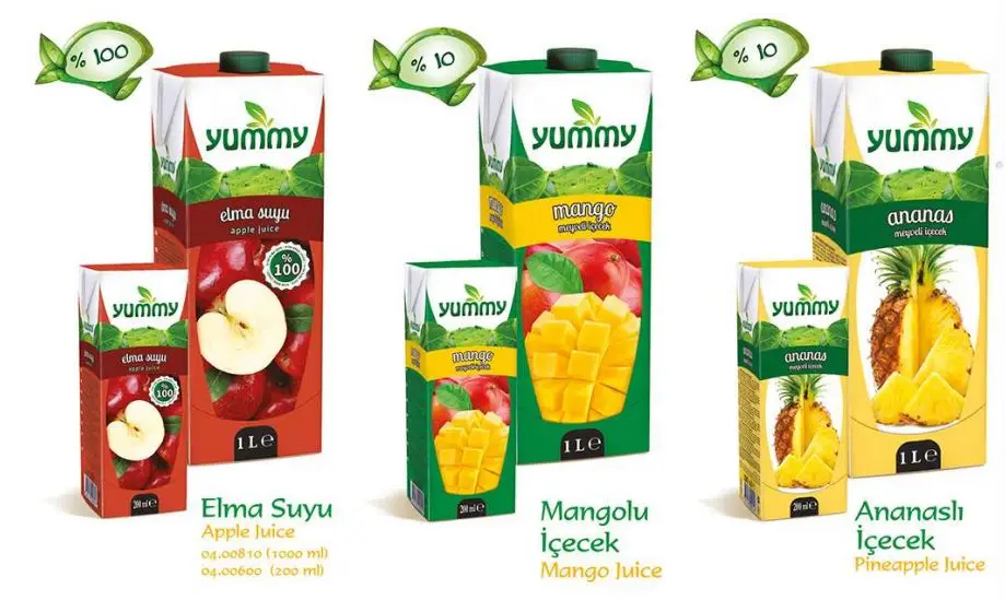 Оптовая продажа фруктового сока от турецкого Производителя