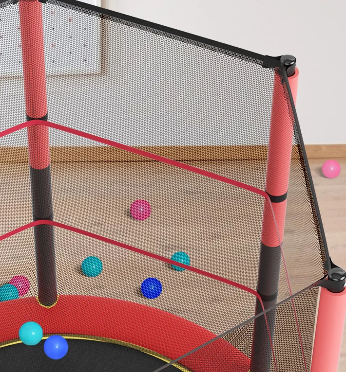 Manufacturers 4.5FT Trampoline Accessories Outdoor Kid Toys Stainless Steel Jumping Trampoline