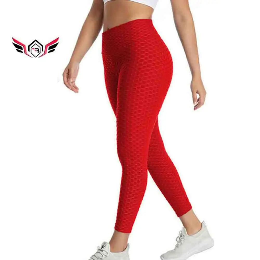 Professional Sublimation Women Legging Hot Sale Custom Made Pants Spandex / Polyester Solid Pattern for Adults