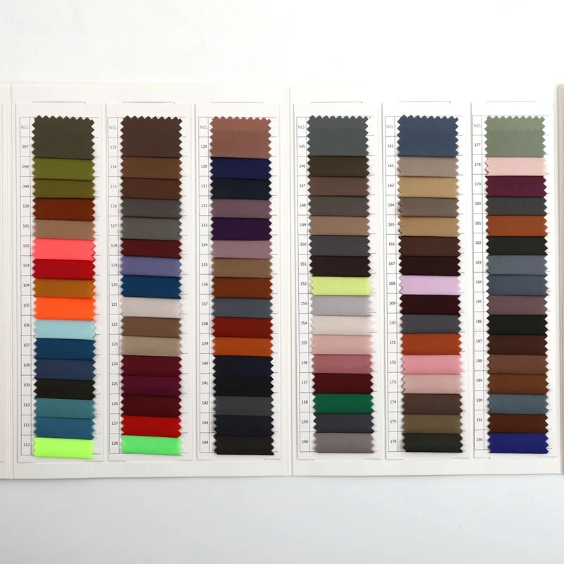 High Quality Clothing Fabric Factory Direct 190t Poly Lining Fabric For Suit Lining