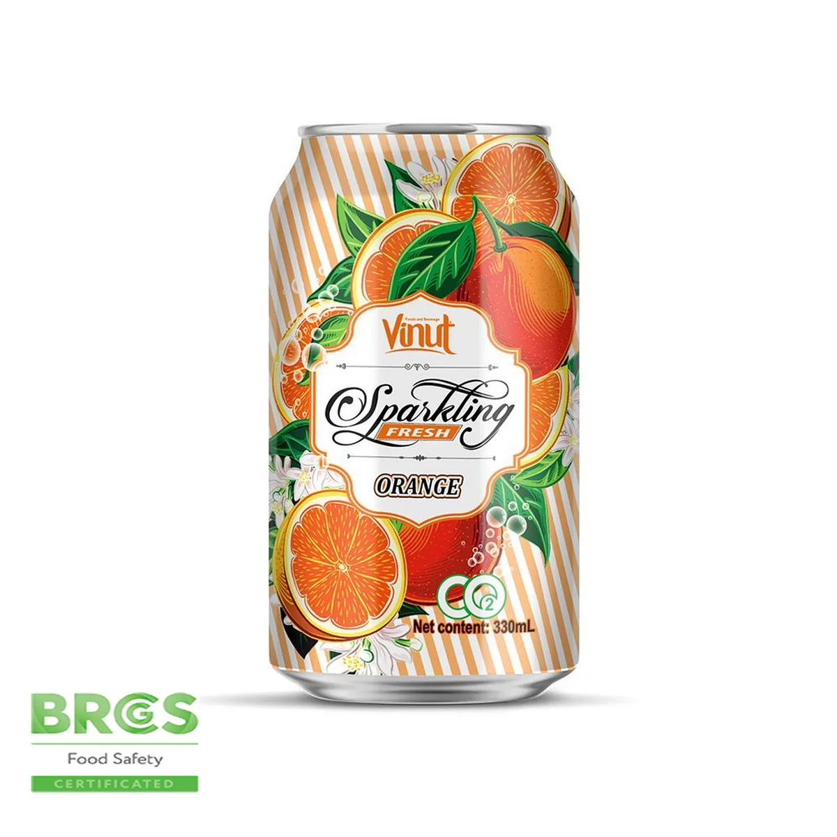 330ml VINUT Fresh Sparkling Orange water