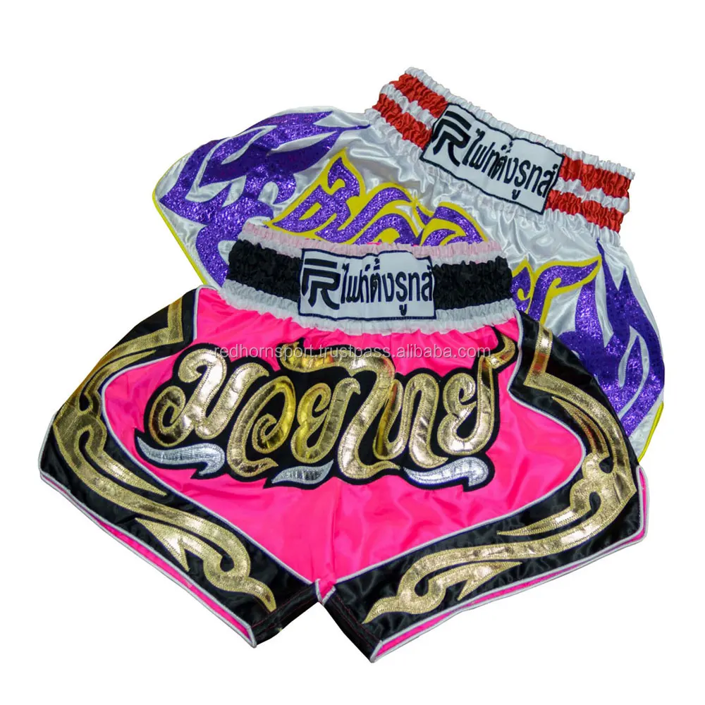 Muay Thai Shorts 100% Polyester Custom Made New Arrival Muay Thai Shorts, wholesale muay thai shorts, shorts muay thai