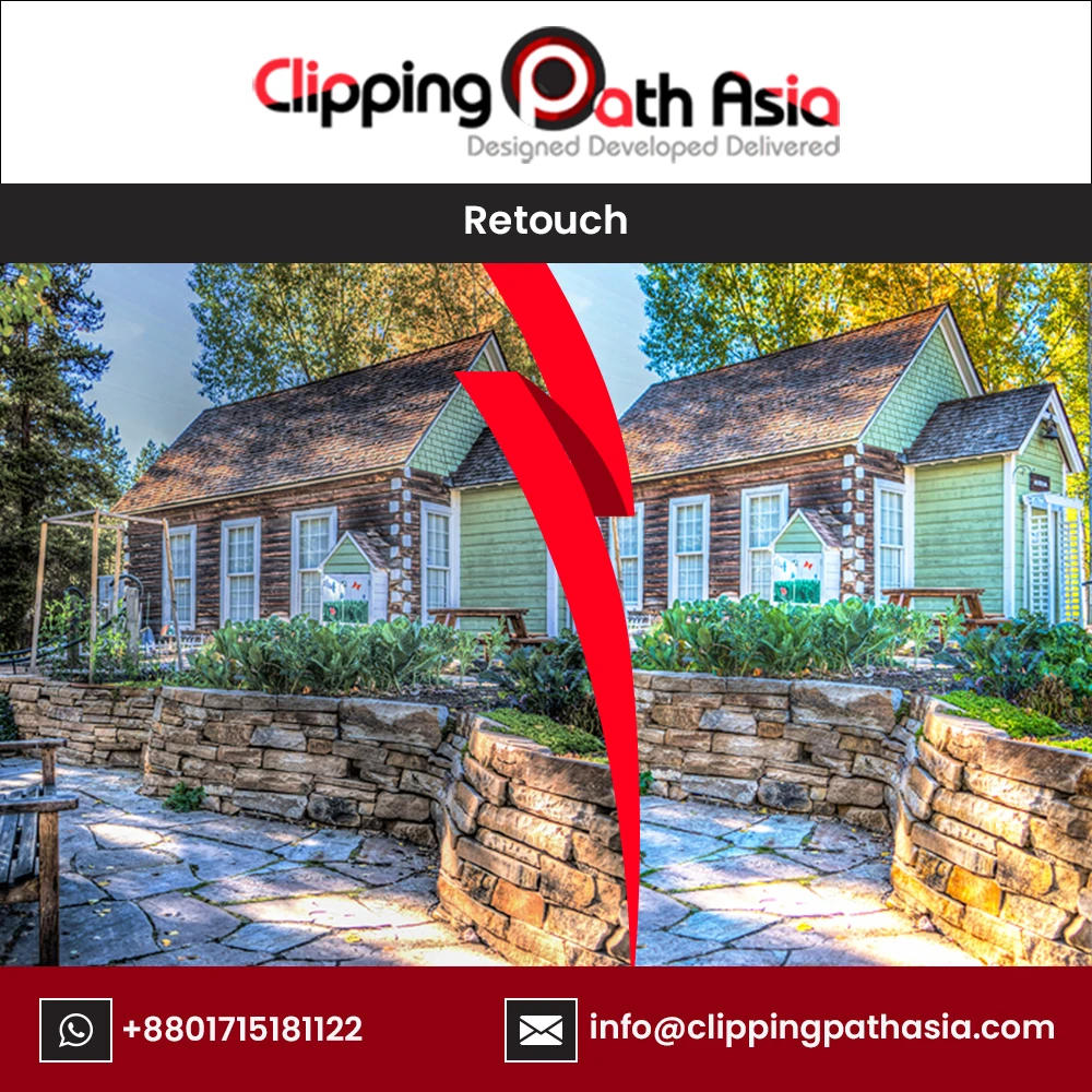 Обтравка и модель ретуши и удаление фона