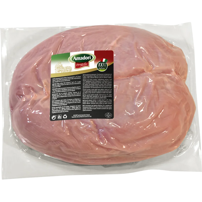 Высокое качество, Сделано в Италии, готовность отправить мясо индейки, вакуумный пакет, 5 кг свежей мужской индейки груди