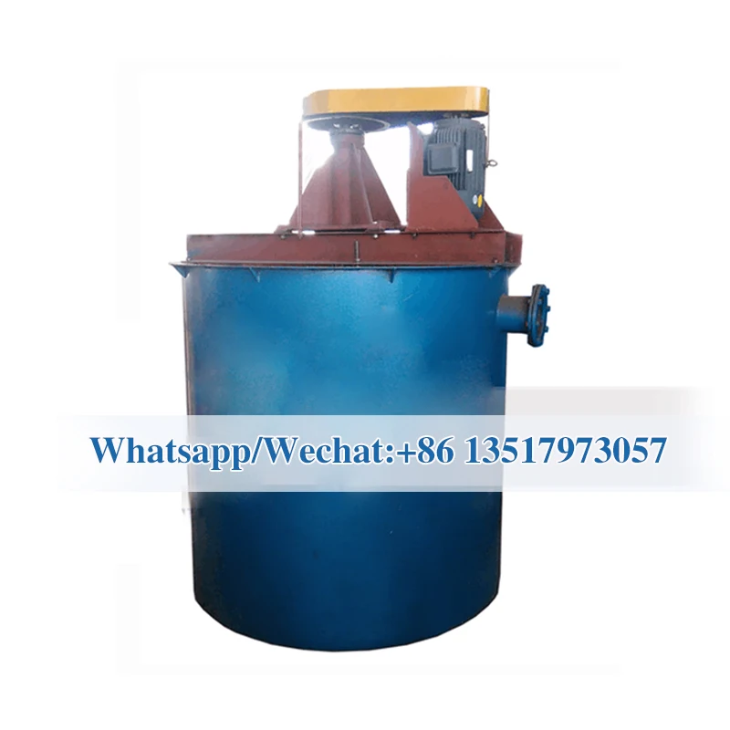 
Double Impeller Gold Agitation Leaching Tank For Sale 