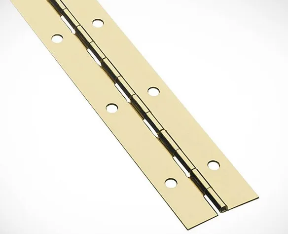 Brass plated Piano Hinge