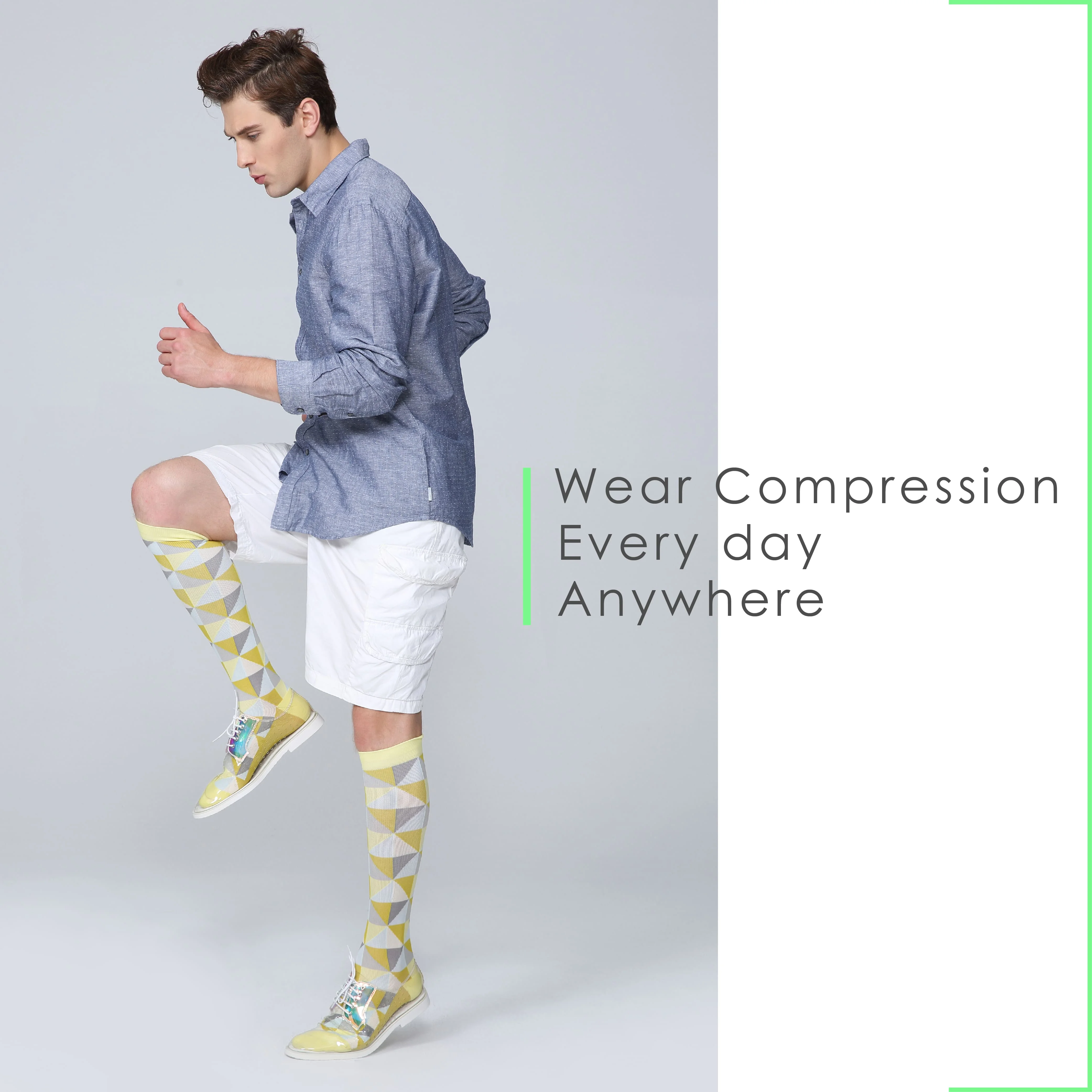 Sports soccer socks kids design compression for unisex